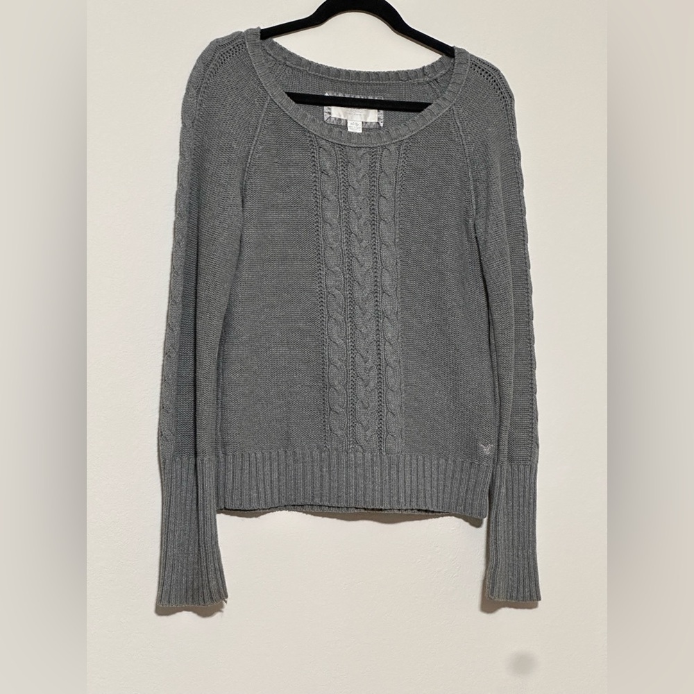 American Eagle‎ Outfitters Charcoal Knit Pullover Size Medium